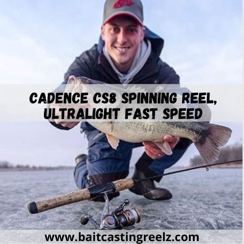 Cadence CS8 Spinning Reel, Ultralight Fast Speed