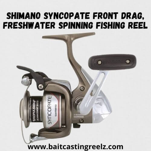 SHIMANO SYNCOPATE Front Drag, Freshwater Spinning Fishing Reel