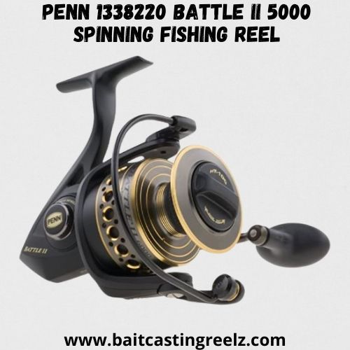 PENN 1338220 Battle II 5000 Spinning Fishing Reel