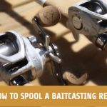 a cover photo for the blog post in which men will be busy in fishing and spooling baitcaster