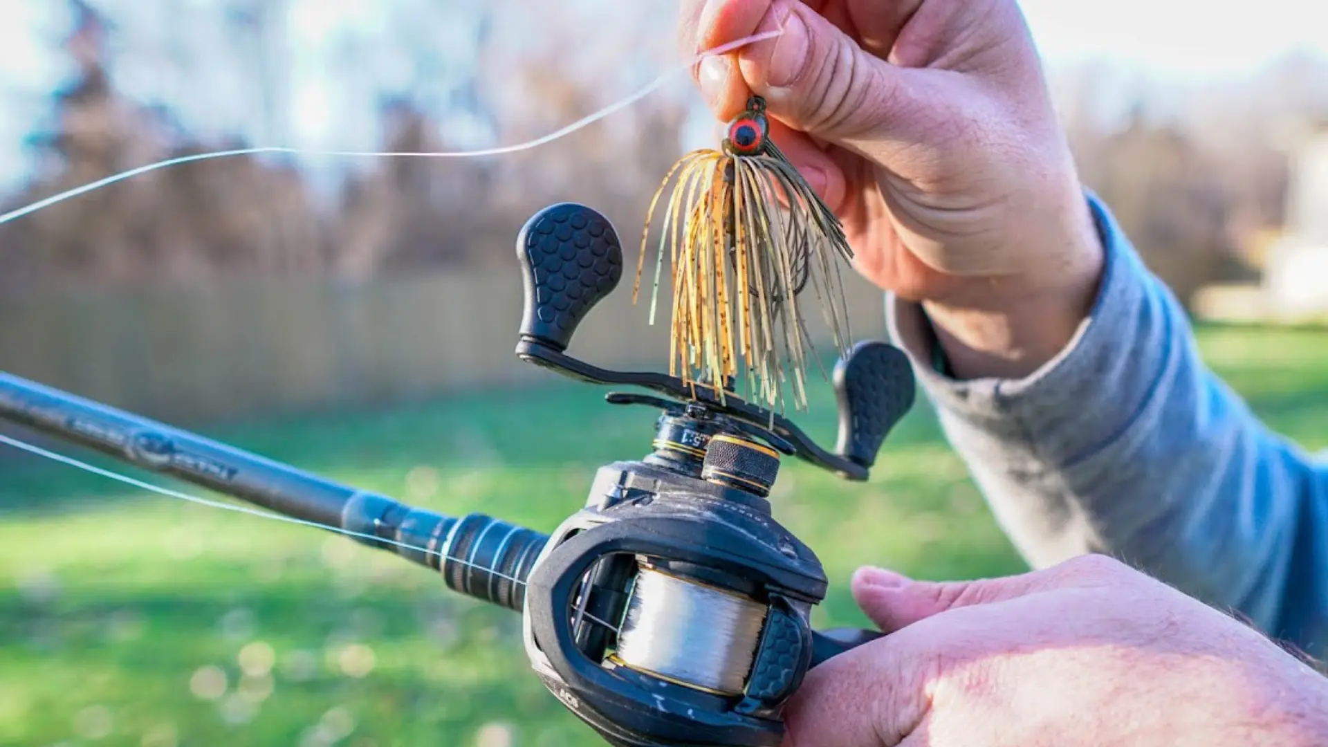 how to setup baitcasting reel