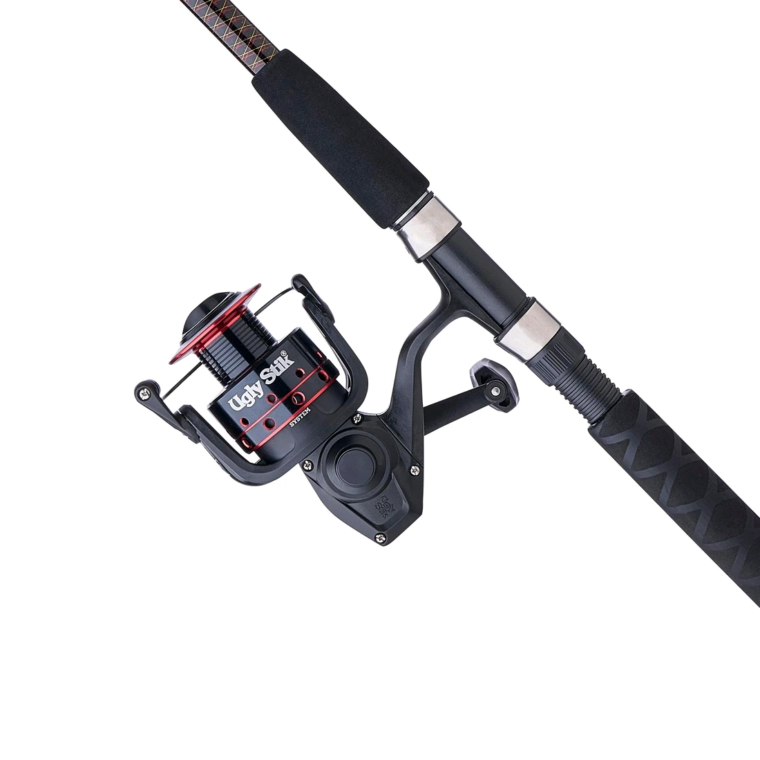 Ugly Stik GX2 spinning combo with rod and reel, official product photo