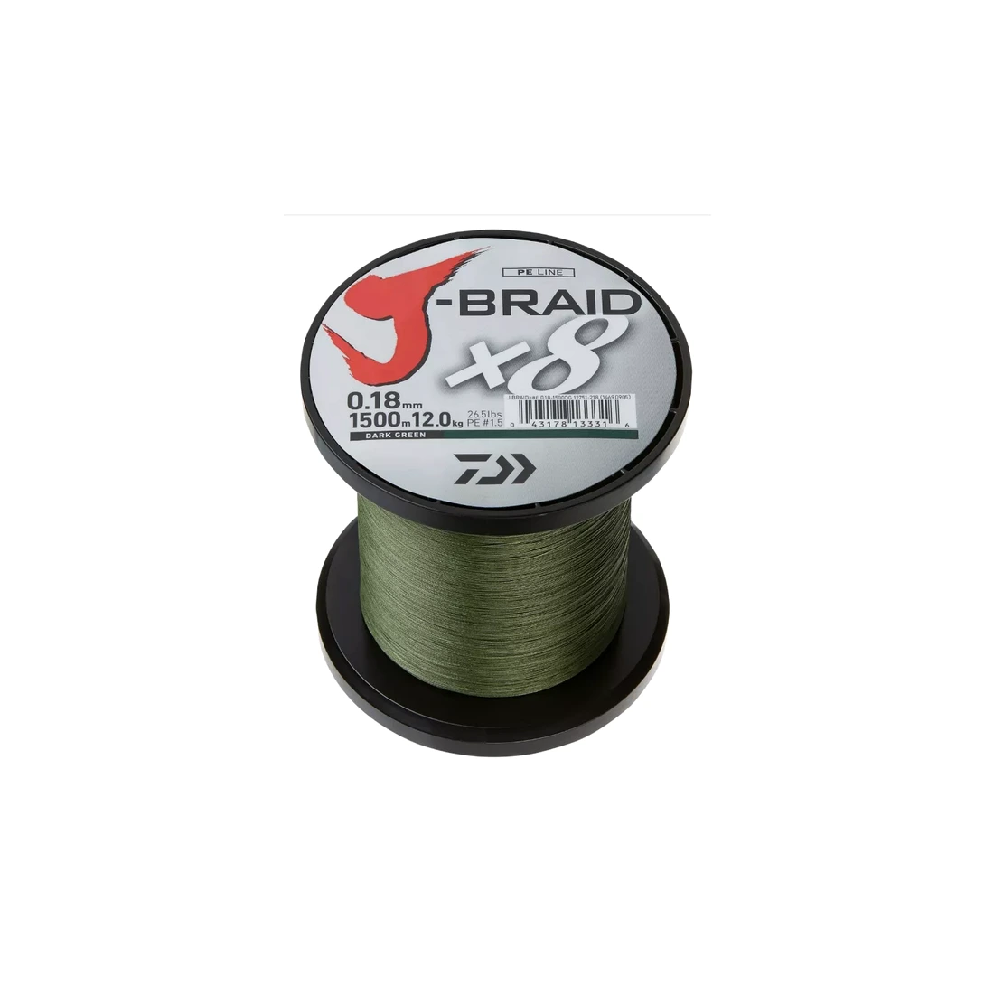 Daiwa J-Braid x8 braided fishing line spool