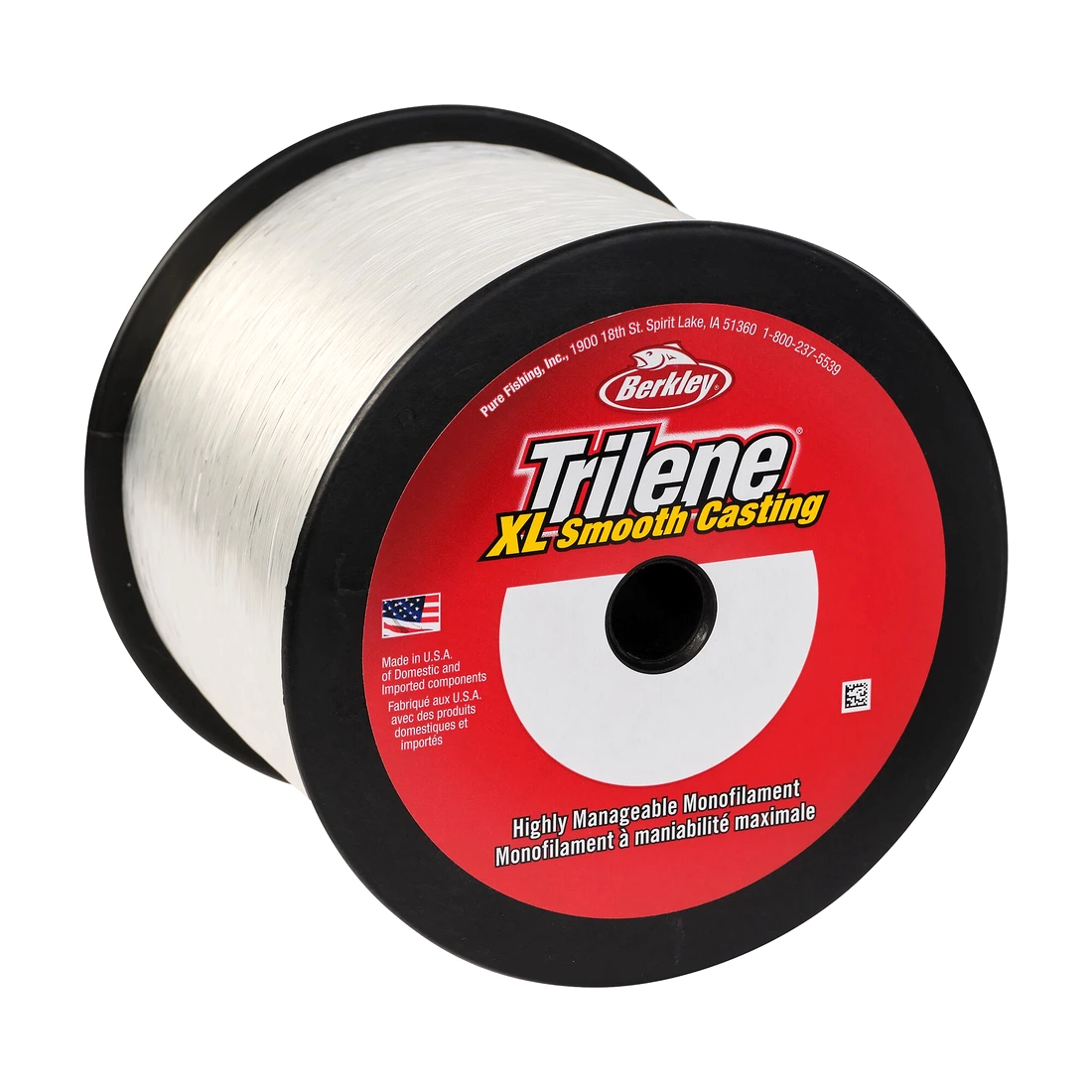 Berkley Trilene XL monofilament fishing line spool