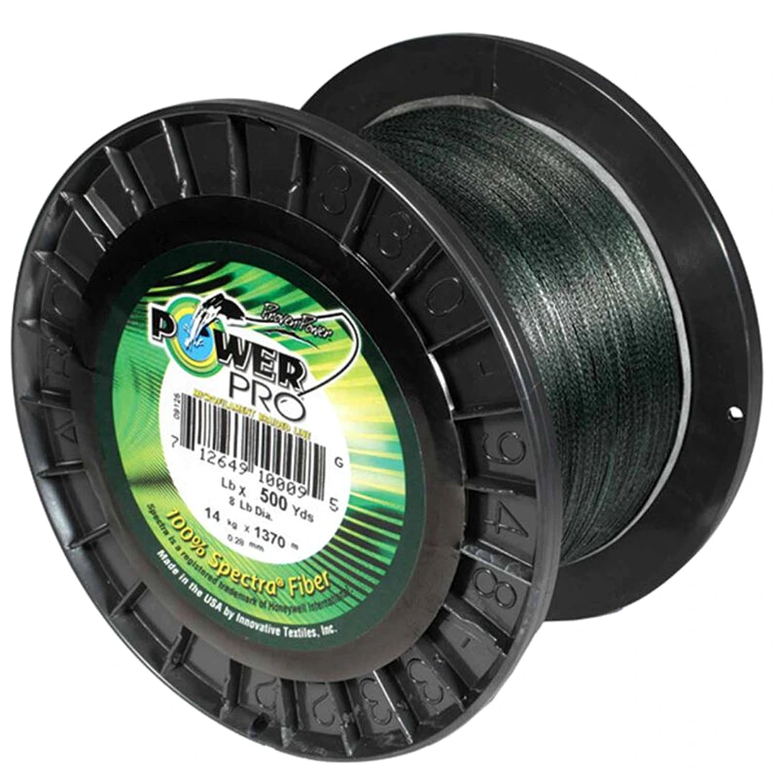 PowerPro Spectra braided fishing line spool